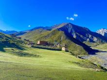 Shey Sumdho Monastery Scenario