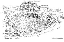 Cartography of area near Crystal Mountain